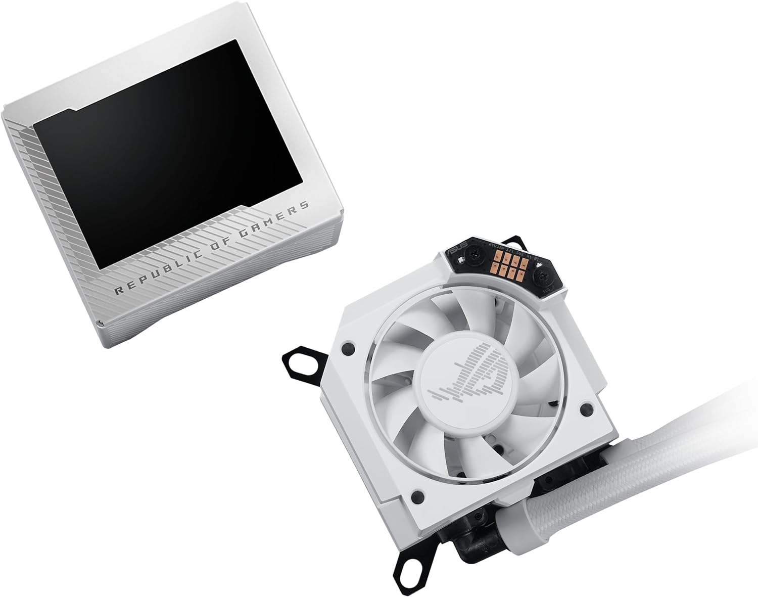 ASUS ROG RYUJIN III 360 ARGB White Edition AIO Ultra-Performance CPU Liquid Cooler ASUS ROG RYUJIN III 360 ARGB White Edition AIO Ultra-Performance CPU Liquid Cooler